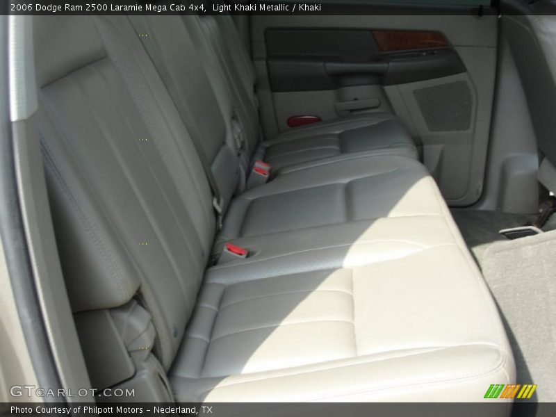 Light Khaki Metallic / Khaki 2006 Dodge Ram 2500 Laramie Mega Cab 4x4