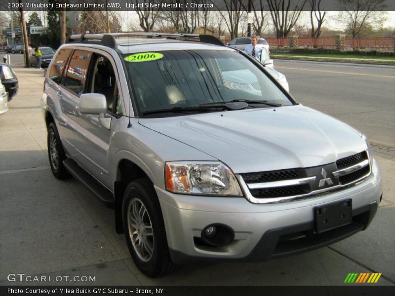 Liquid Silver Metallic / Charcoal 2006 Mitsubishi Endeavor Limited AWD