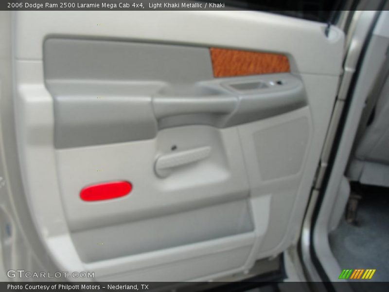 Light Khaki Metallic / Khaki 2006 Dodge Ram 2500 Laramie Mega Cab 4x4