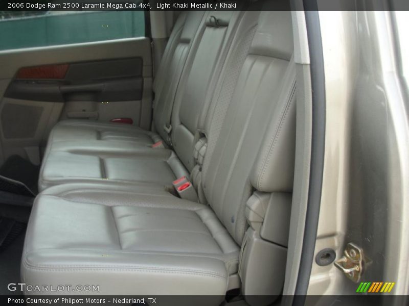 Light Khaki Metallic / Khaki 2006 Dodge Ram 2500 Laramie Mega Cab 4x4