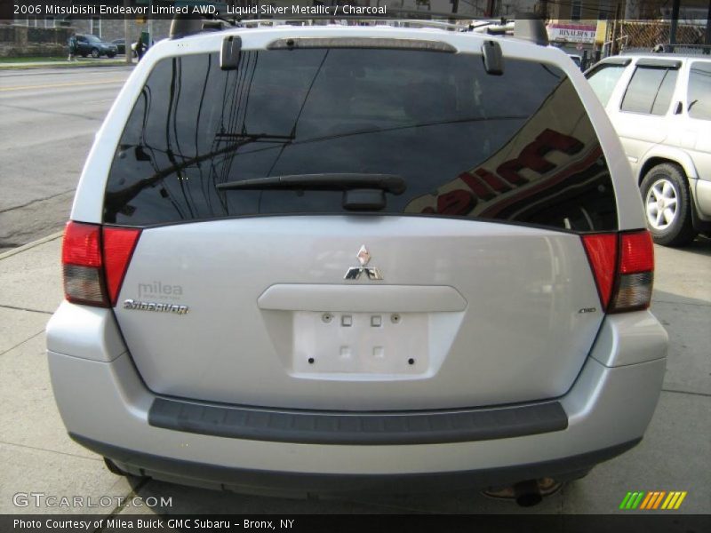 Liquid Silver Metallic / Charcoal 2006 Mitsubishi Endeavor Limited AWD