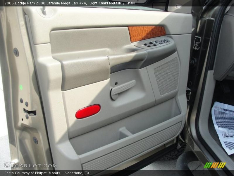 Light Khaki Metallic / Khaki 2006 Dodge Ram 2500 Laramie Mega Cab 4x4