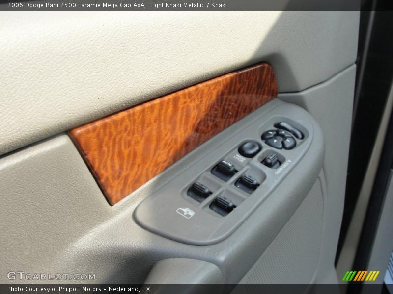 Light Khaki Metallic / Khaki 2006 Dodge Ram 2500 Laramie Mega Cab 4x4
