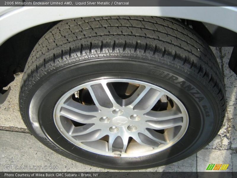 Liquid Silver Metallic / Charcoal 2006 Mitsubishi Endeavor Limited AWD