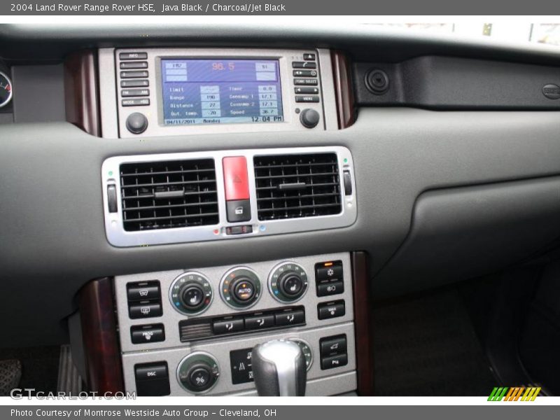 Java Black / Charcoal/Jet Black 2004 Land Rover Range Rover HSE