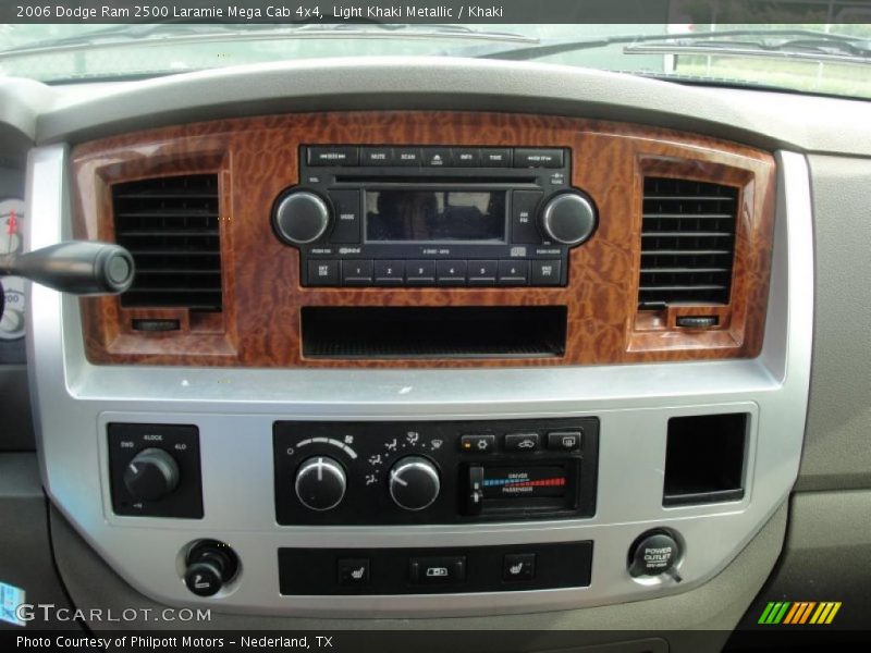 Light Khaki Metallic / Khaki 2006 Dodge Ram 2500 Laramie Mega Cab 4x4