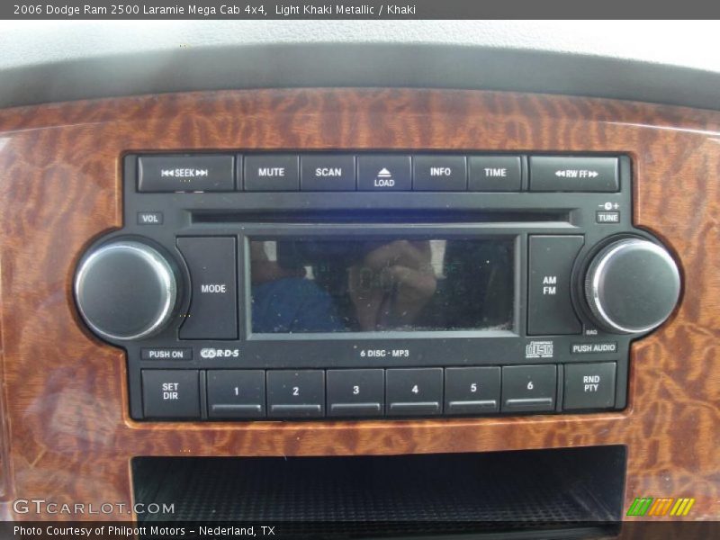 Light Khaki Metallic / Khaki 2006 Dodge Ram 2500 Laramie Mega Cab 4x4