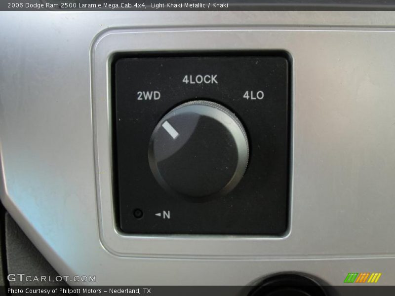 Light Khaki Metallic / Khaki 2006 Dodge Ram 2500 Laramie Mega Cab 4x4