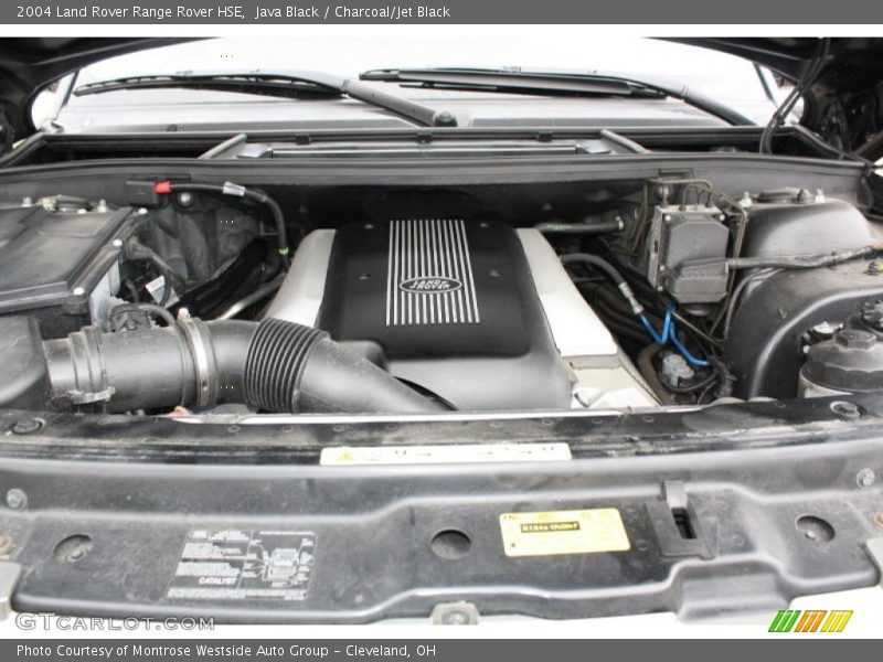 Java Black / Charcoal/Jet Black 2004 Land Rover Range Rover HSE