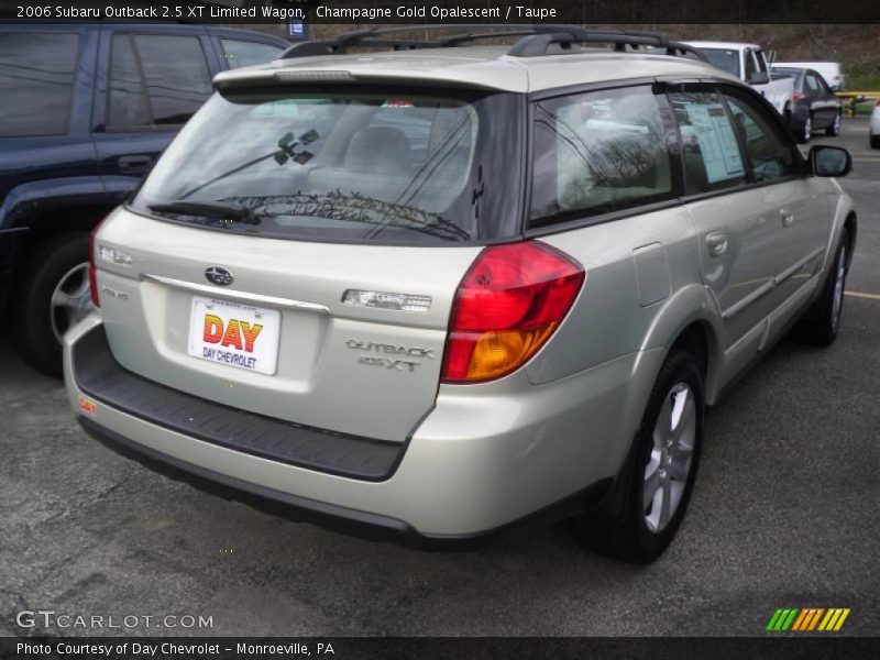 Champagne Gold Opalescent / Taupe 2006 Subaru Outback 2.5 XT Limited Wagon