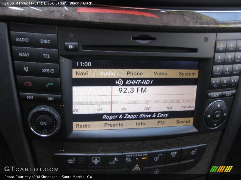 Black / Black 2009 Mercedes-Benz E 350 Sedan
