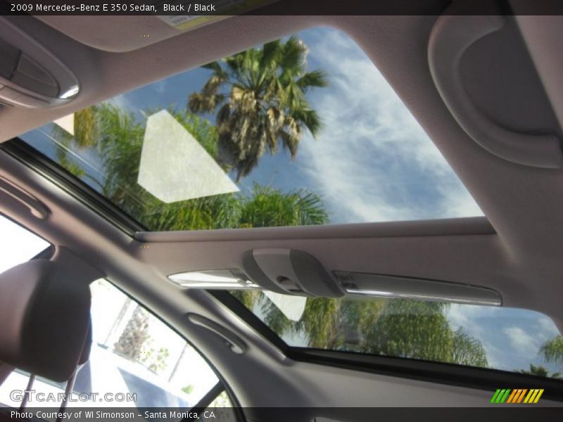 Black / Black 2009 Mercedes-Benz E 350 Sedan