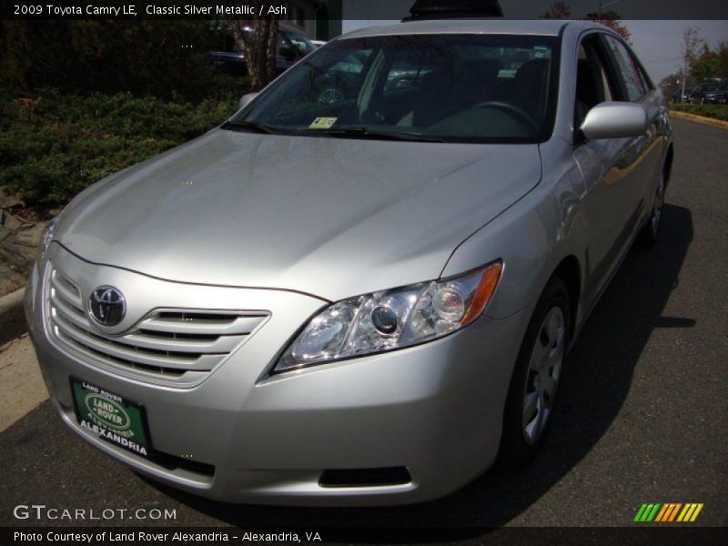 Classic Silver Metallic / Ash 2009 Toyota Camry LE