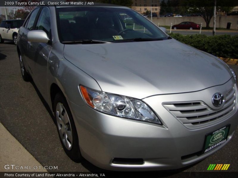 Classic Silver Metallic / Ash 2009 Toyota Camry LE