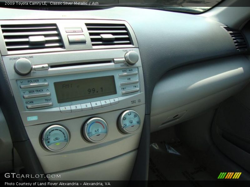 Classic Silver Metallic / Ash 2009 Toyota Camry LE