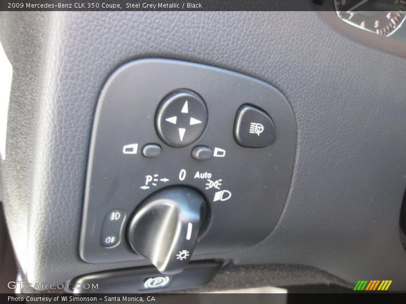 Controls of 2009 CLK 350 Coupe