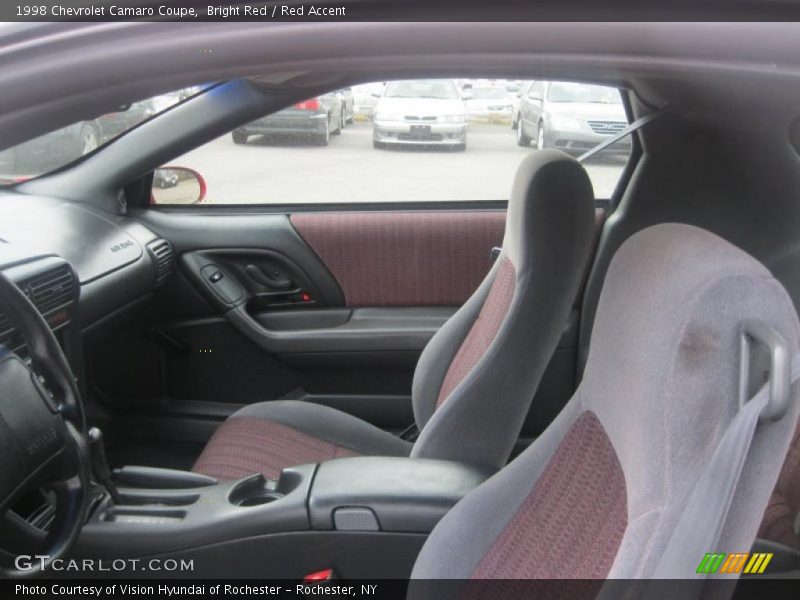  1998 Camaro Coupe Red Accent Interior