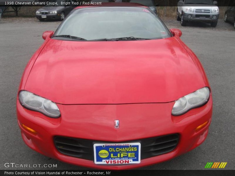 Bright Red / Red Accent 1998 Chevrolet Camaro Coupe