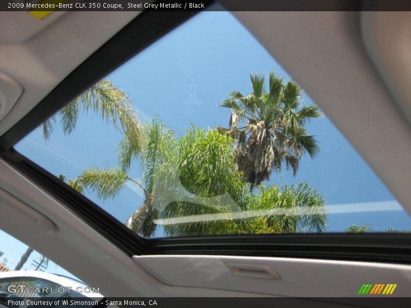 Sunroof of 2009 CLK 350 Coupe