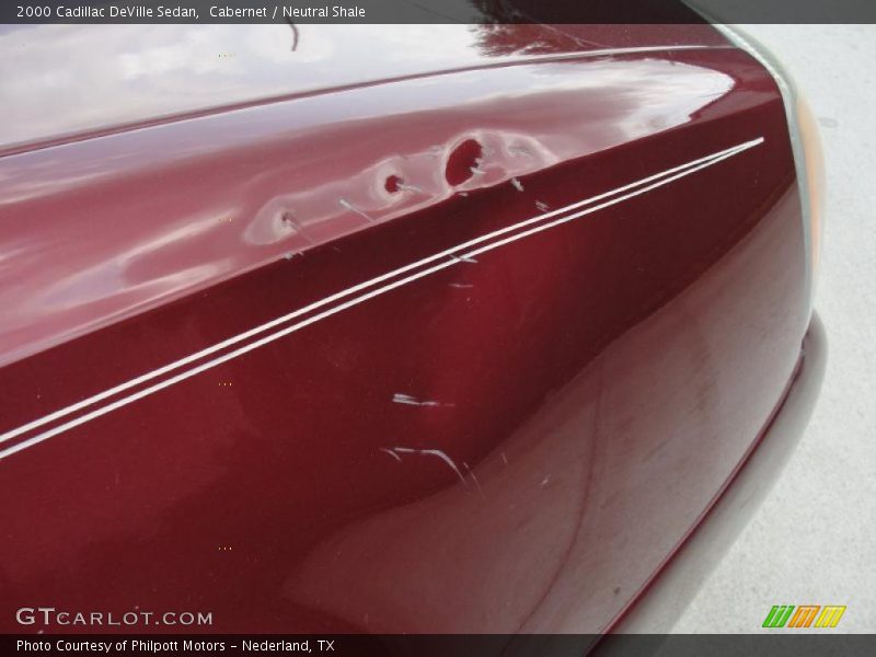 Cabernet / Neutral Shale 2000 Cadillac DeVille Sedan