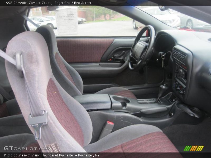  1998 Camaro Coupe Red Accent Interior