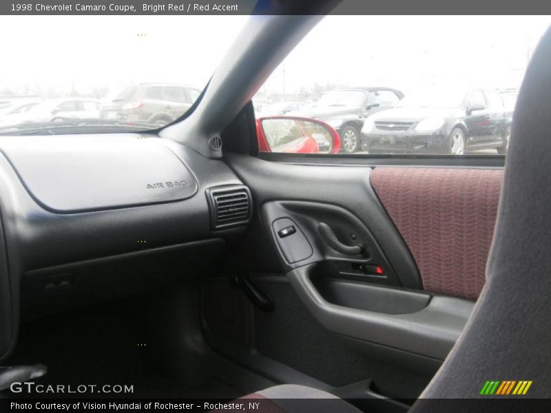 Bright Red / Red Accent 1998 Chevrolet Camaro Coupe