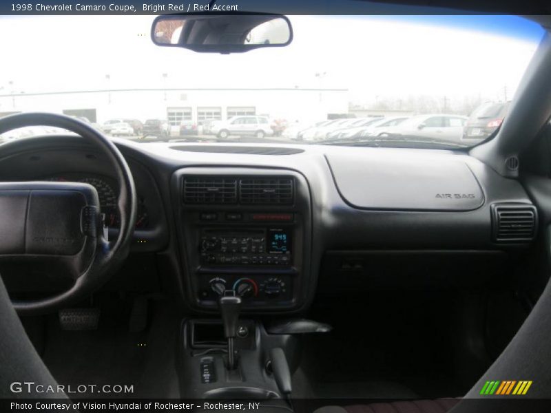 Bright Red / Red Accent 1998 Chevrolet Camaro Coupe