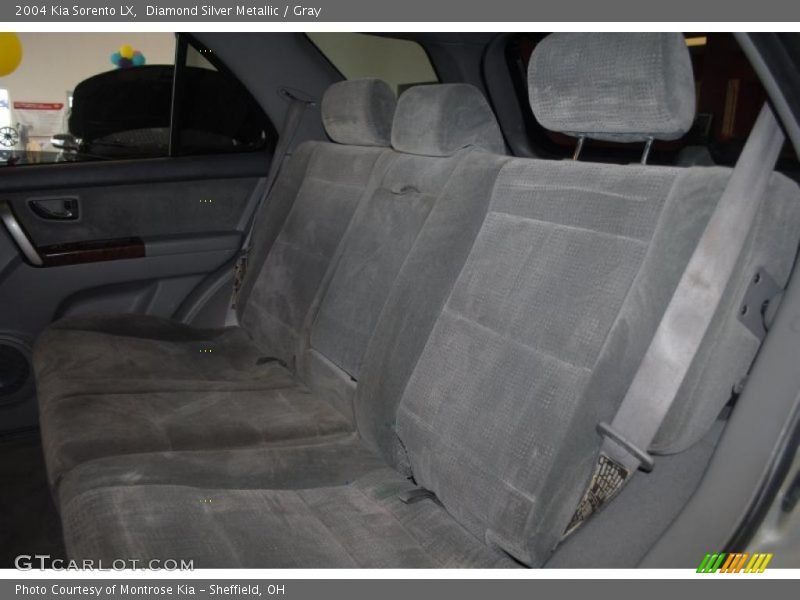 Diamond Silver Metallic / Gray 2004 Kia Sorento LX