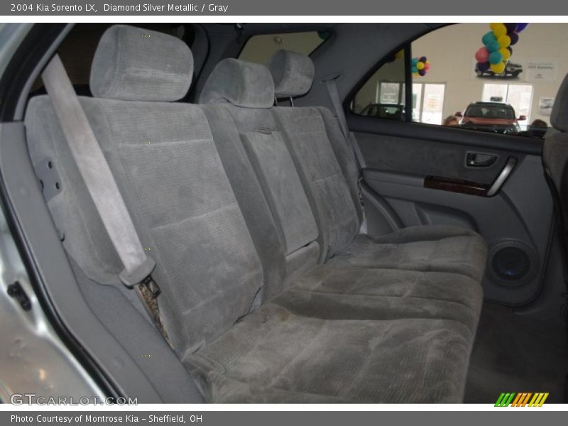 Diamond Silver Metallic / Gray 2004 Kia Sorento LX