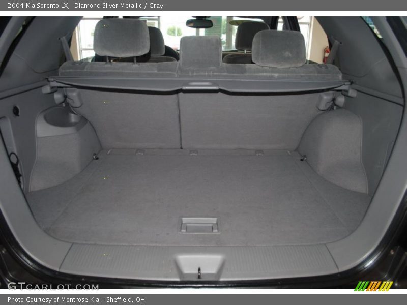 Diamond Silver Metallic / Gray 2004 Kia Sorento LX