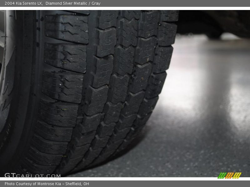 Diamond Silver Metallic / Gray 2004 Kia Sorento LX