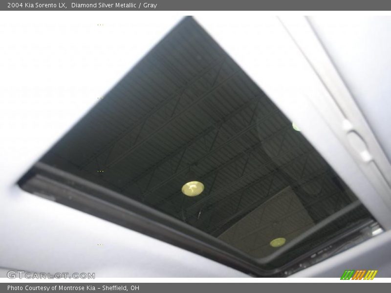Diamond Silver Metallic / Gray 2004 Kia Sorento LX