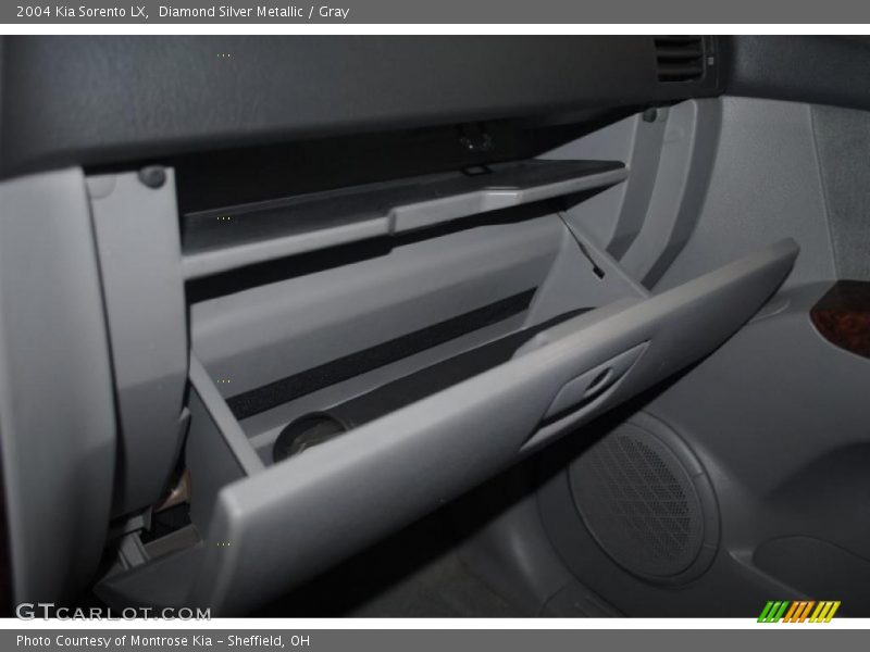 Diamond Silver Metallic / Gray 2004 Kia Sorento LX