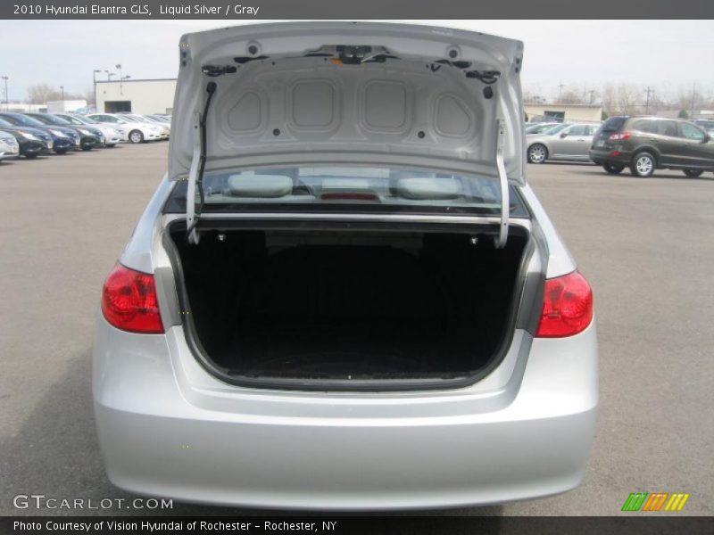 Liquid Silver / Gray 2010 Hyundai Elantra GLS