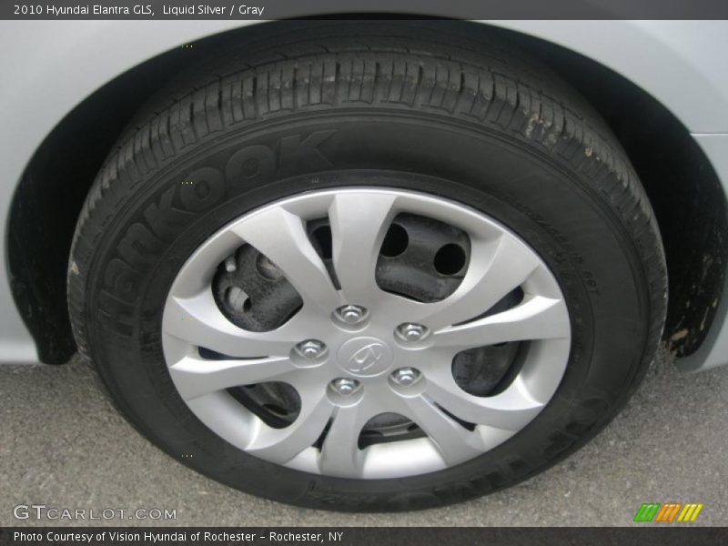 Liquid Silver / Gray 2010 Hyundai Elantra GLS