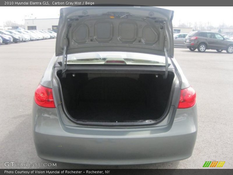 Carbon Gray Mist / Beige 2010 Hyundai Elantra GLS