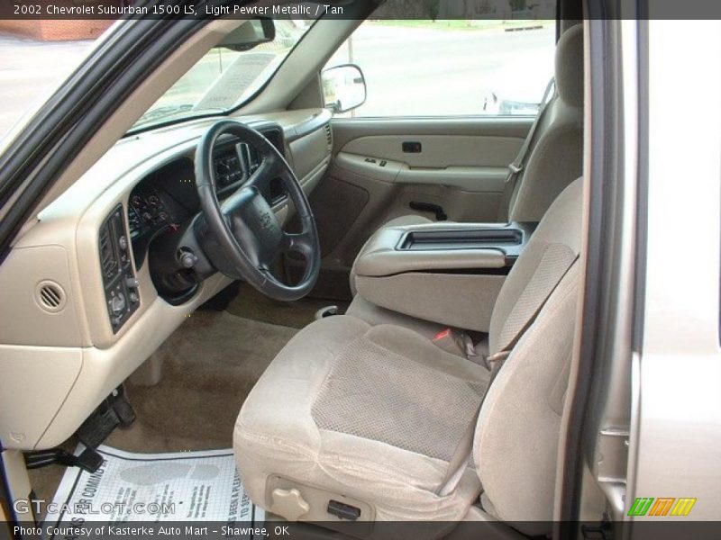  2002 Suburban 1500 LS Tan Interior