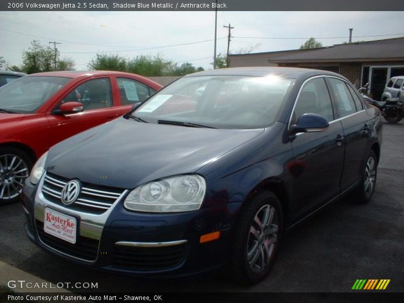 Shadow Blue Metallic / Anthracite Black 2006 Volkswagen Jetta 2.5 Sedan
