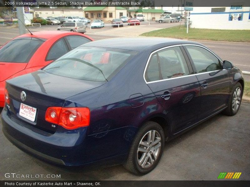 Shadow Blue Metallic / Anthracite Black 2006 Volkswagen Jetta 2.5 Sedan