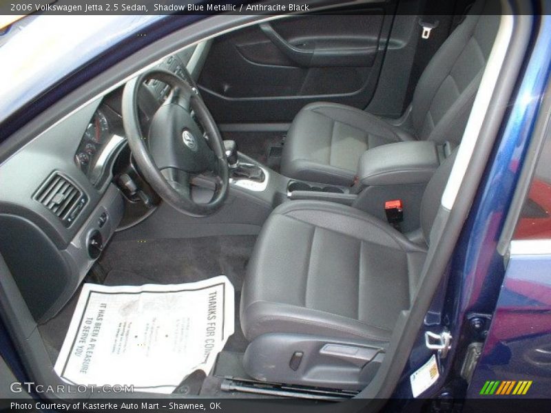 Shadow Blue Metallic / Anthracite Black 2006 Volkswagen Jetta 2.5 Sedan