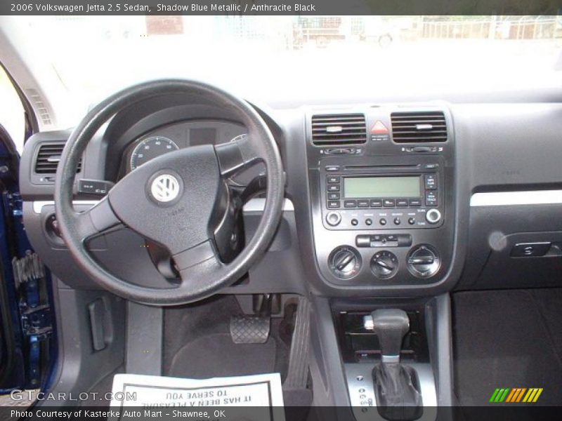 Shadow Blue Metallic / Anthracite Black 2006 Volkswagen Jetta 2.5 Sedan