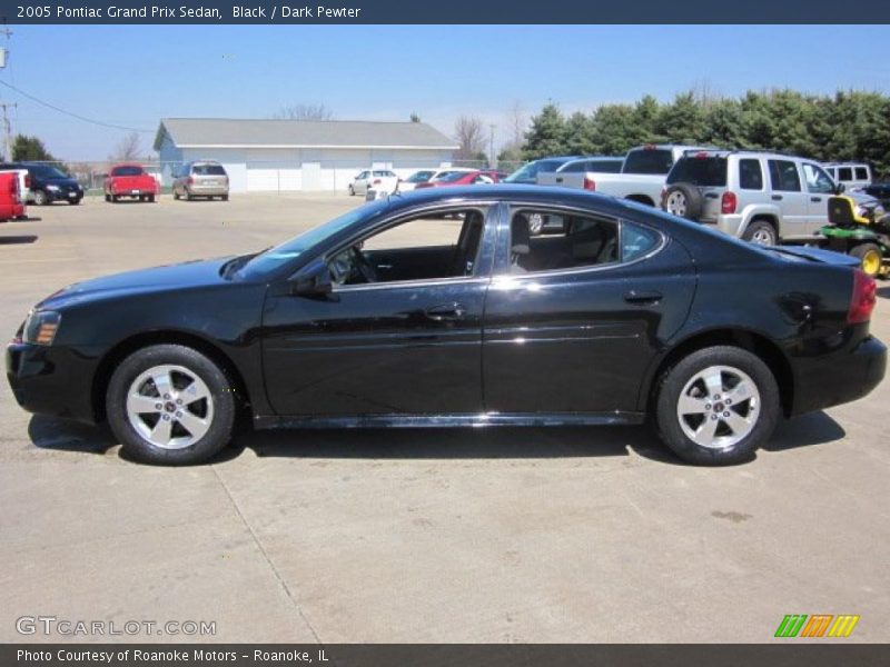 Black / Dark Pewter 2005 Pontiac Grand Prix Sedan