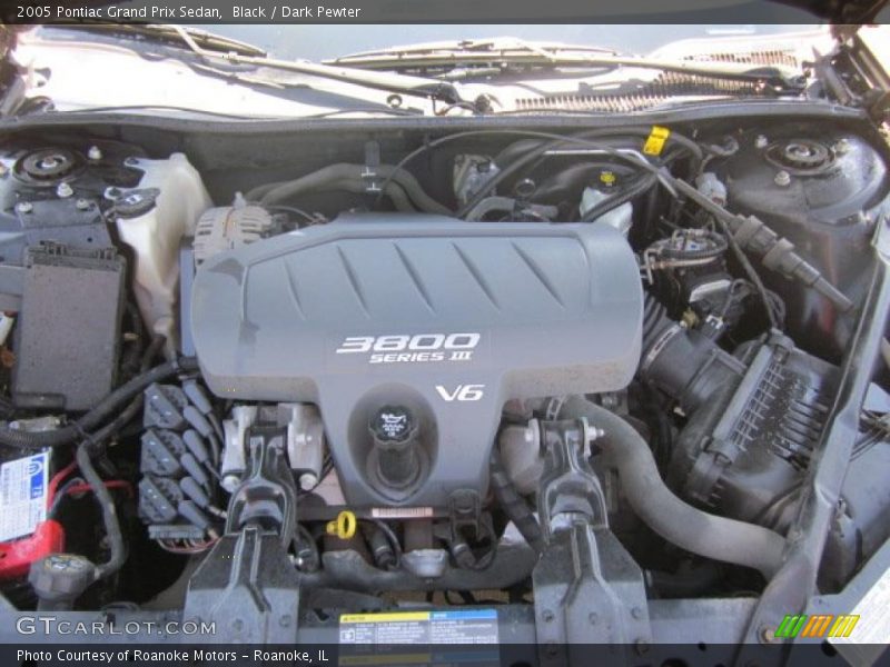 Black / Dark Pewter 2005 Pontiac Grand Prix Sedan