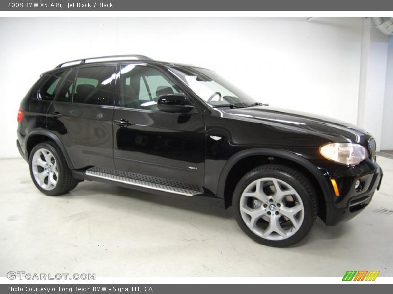 Jet Black / Black 2008 BMW X5 4.8i