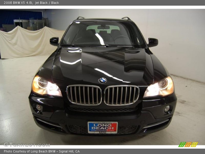 Jet Black / Black 2008 BMW X5 4.8i