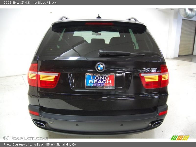 Jet Black / Black 2008 BMW X5 4.8i