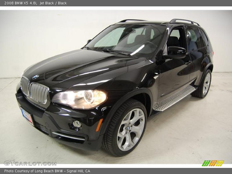 Jet Black / Black 2008 BMW X5 4.8i