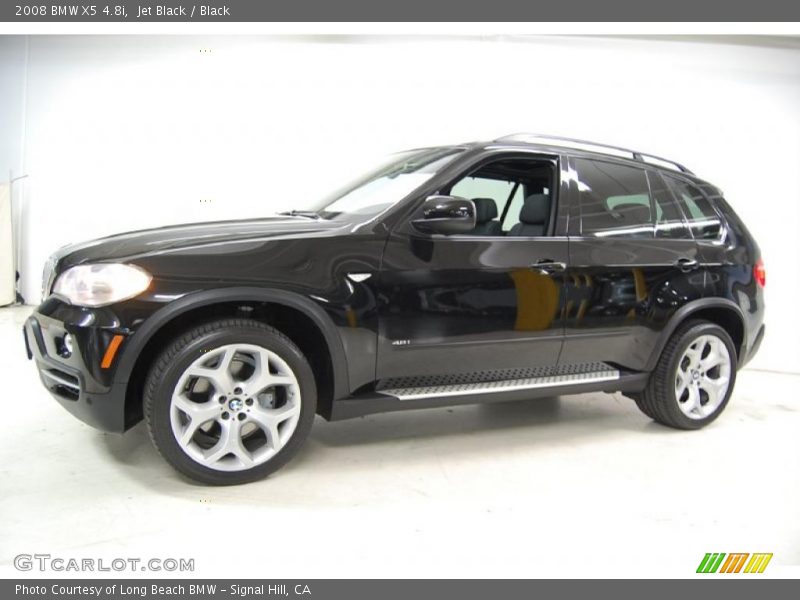 Jet Black / Black 2008 BMW X5 4.8i