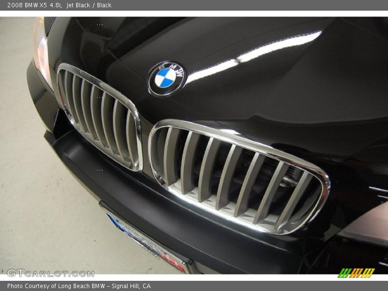 Jet Black / Black 2008 BMW X5 4.8i