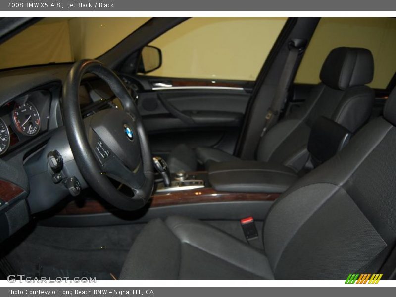 Jet Black / Black 2008 BMW X5 4.8i